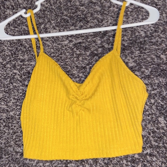 yellow croptop - Picture 1 of 1